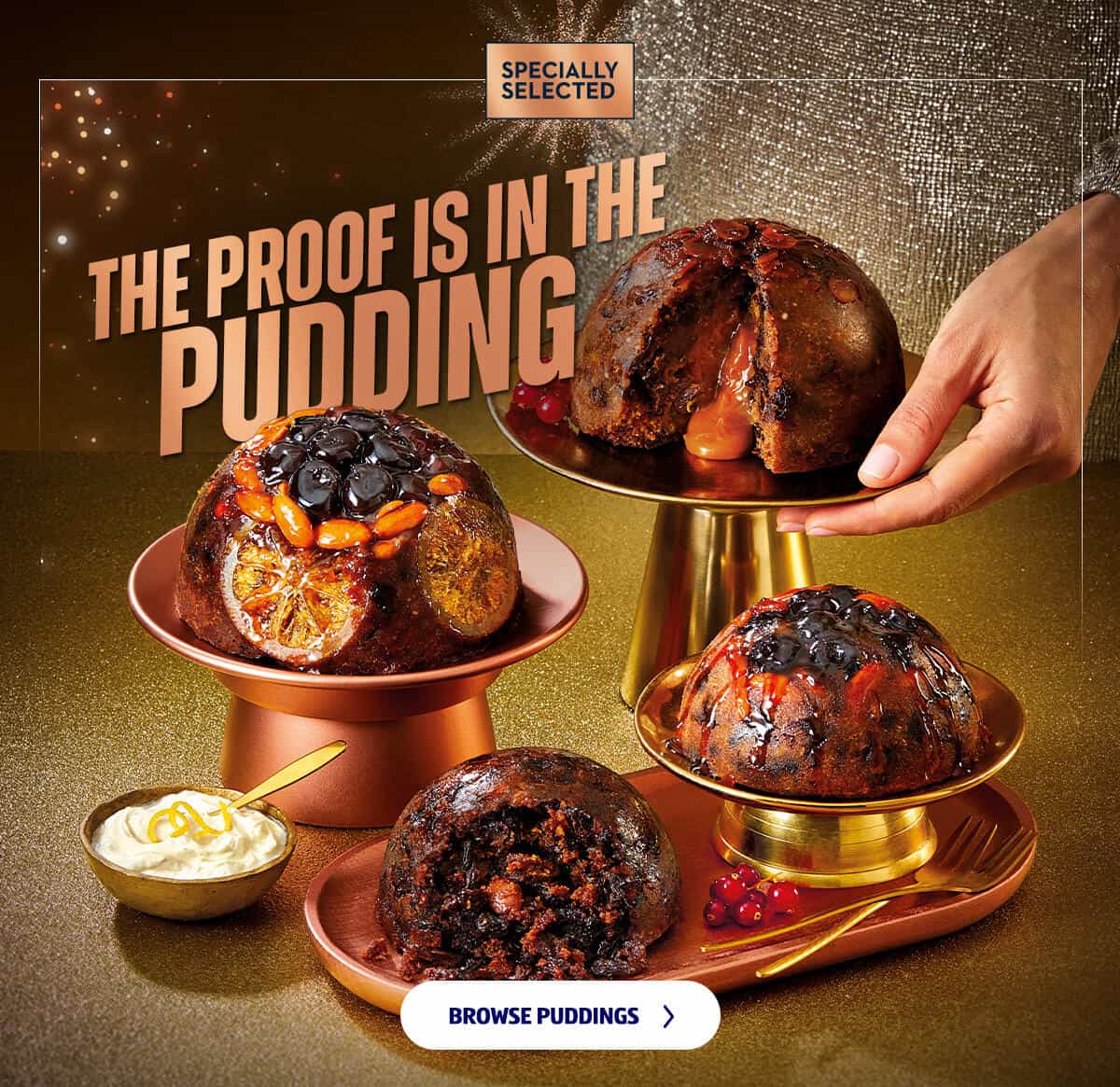 Christmas pudding image