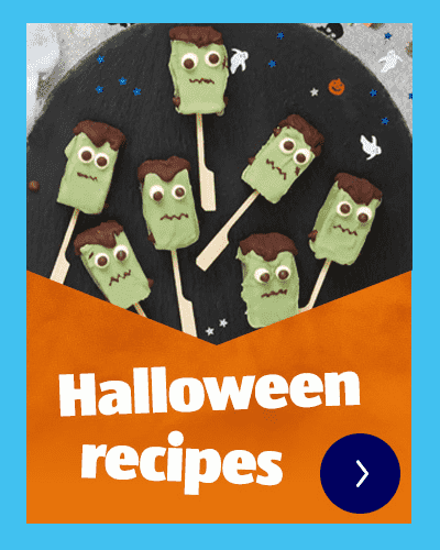 Halloween recipes CTA